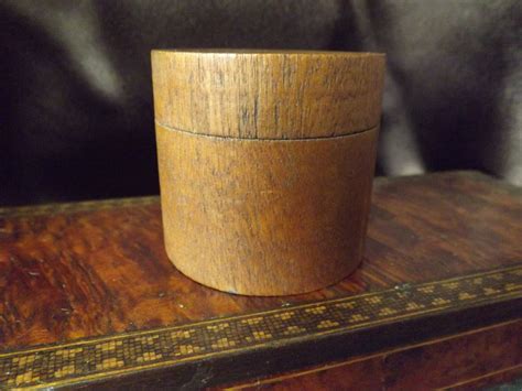 antique metal lined wax cylinder wood box|Antique Wax Box .